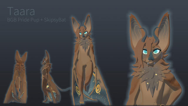 Pride Pup + SkipsyBat Kitbash